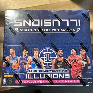2021-22 Panini Illusions Basketball Retail Box - 20 Packs per Box! Trading Cards